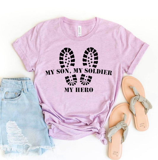 My Son My Soldier My Hero T-Shirt - Women’s Fashion - Women’s Clothing - Tops & Tees - T-Shirts