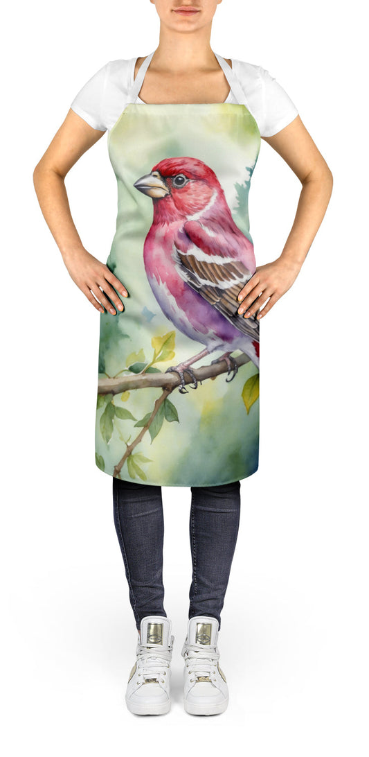 New Hampshire Purple Finch Apron - One Color / One Size - Home & Garden - Kitchen Dining & Bar - Table Decoration &