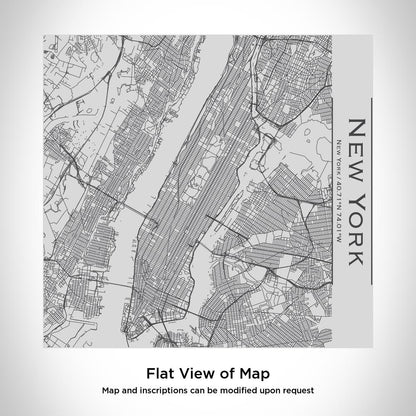 New York - New York Map Tumbler - Drinkware