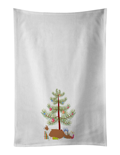 Norwegian Forest Cat Christmas Kitchen Towel Set of 2 - One Color / One Size - Home & Garden - Home Textile - Towels