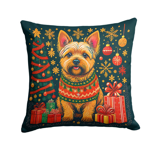 Norwich Terrier Christmas Throw Pillow - One Color / One Size - Home & Garden - Home Textile - Pillows