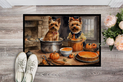Norwich Terrier Fall Kitchen Pumpkins Doormat - One Color / One Size - Home & Garden - Home Textile - Carpets & Rugs