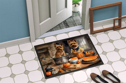 Norwich Terrier Fall Kitchen Pumpkins Doormat - One Color / One Size - Home & Garden - Home Textile - Carpets & Rugs