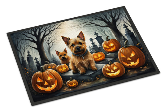 Norwich Terrier Spooky Halloween Doormat - One Color / One Size - Home & Garden - Home Textile - Carpets & Rugs