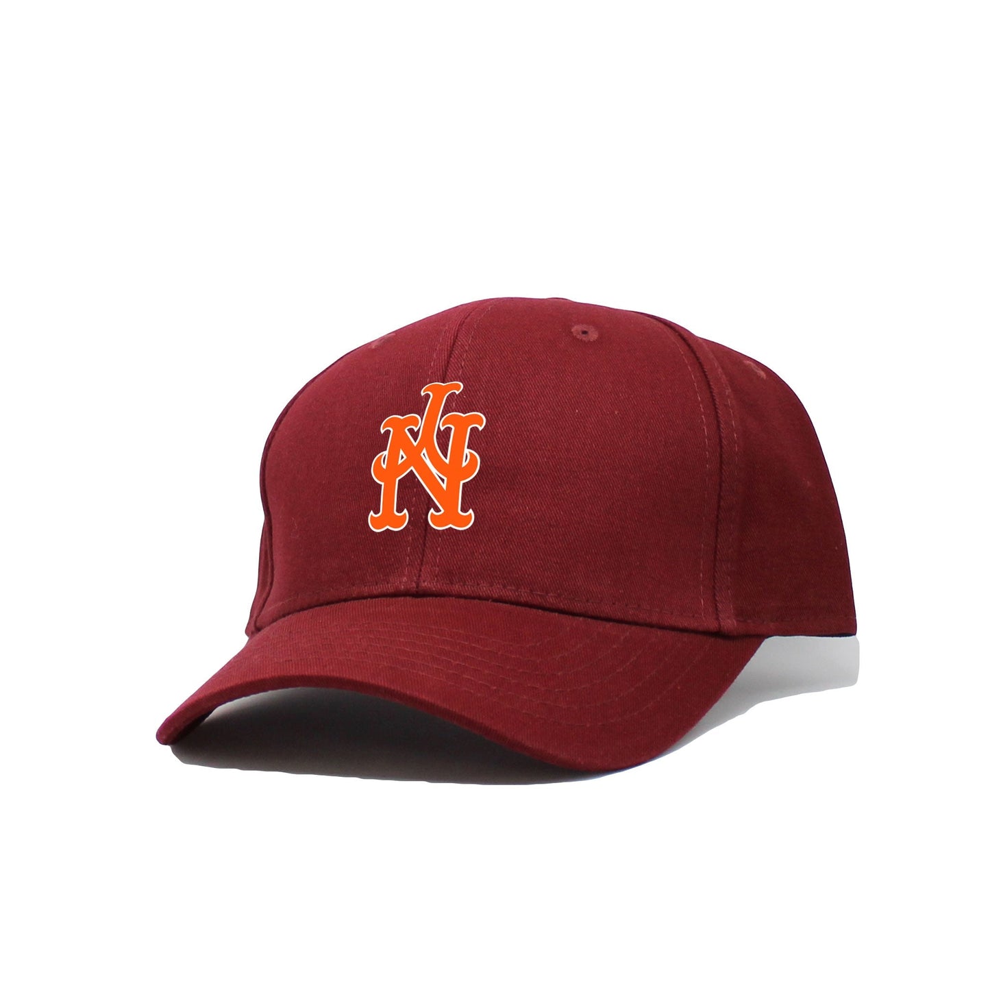 NY Dad Hat - Maroon - Men’s Fashion - Men’s Accessories - Men’s Hats - Men’s Baseball Caps