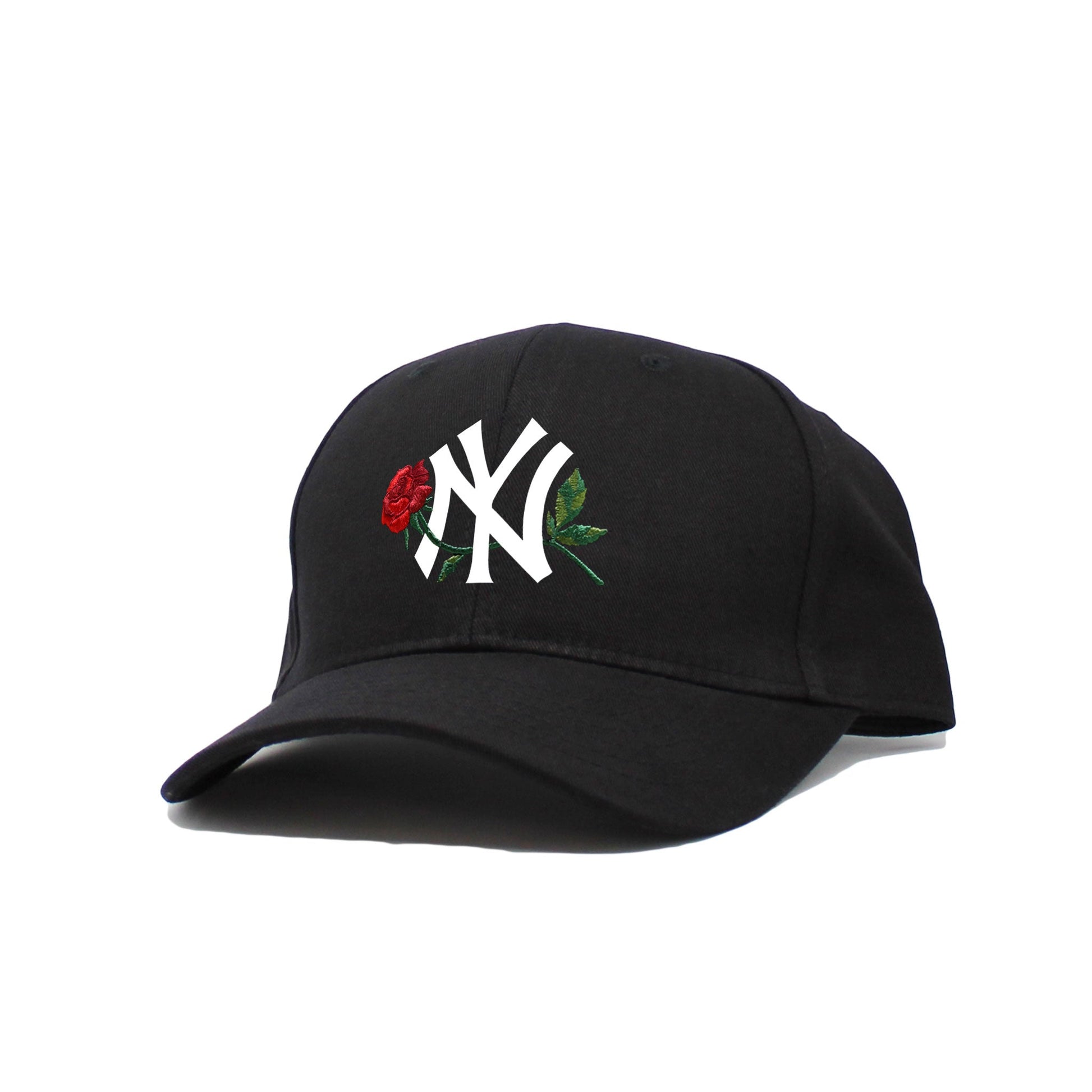 NY Rose Dad Hat - Men’s Fashion - Men’s Accessories - Men’s Hats - Men’s Baseball Caps