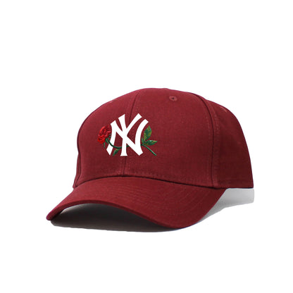 NY Rose Dad Hat - Men’s Fashion - Men’s Accessories - Men’s Hats - Men’s Baseball Caps