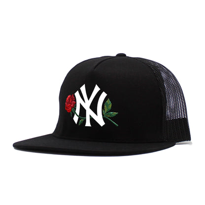 NY Rose Trucker - Men’s Fashion - Men’s Accessories - Men’s Hats - Men’s Baseball Caps