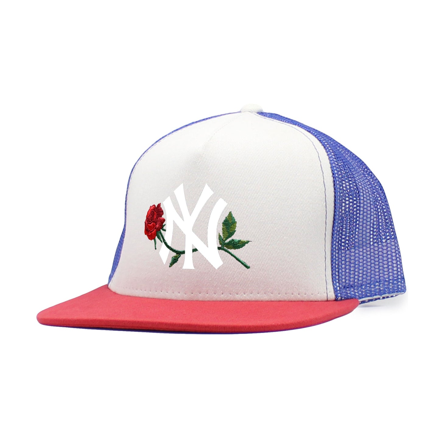 NY Rose Trucker - Men’s Fashion - Men’s Accessories - Men’s Hats - Men’s Baseball Caps