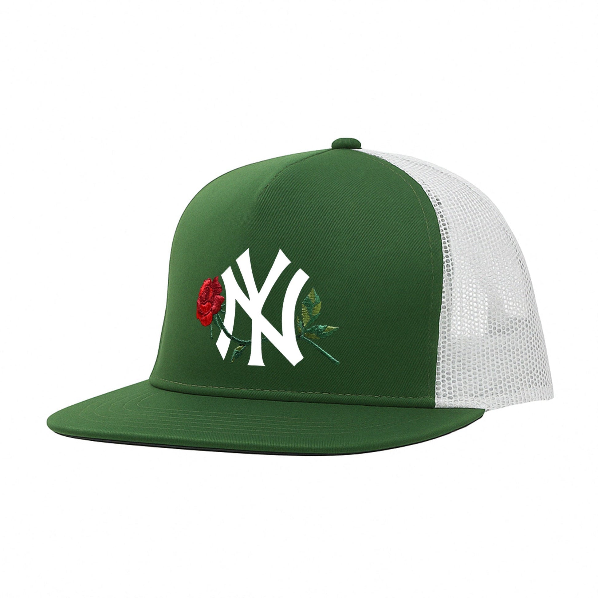NY Rose Trucker - Men’s Fashion - Men’s Accessories - Men’s Hats - Men’s Baseball Caps