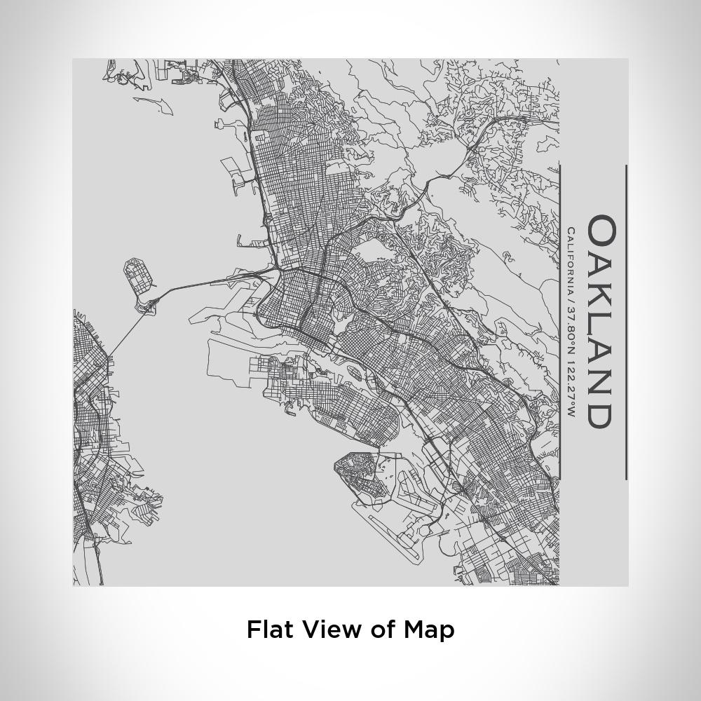Oakland - California Map Tumbler - Drinkware
