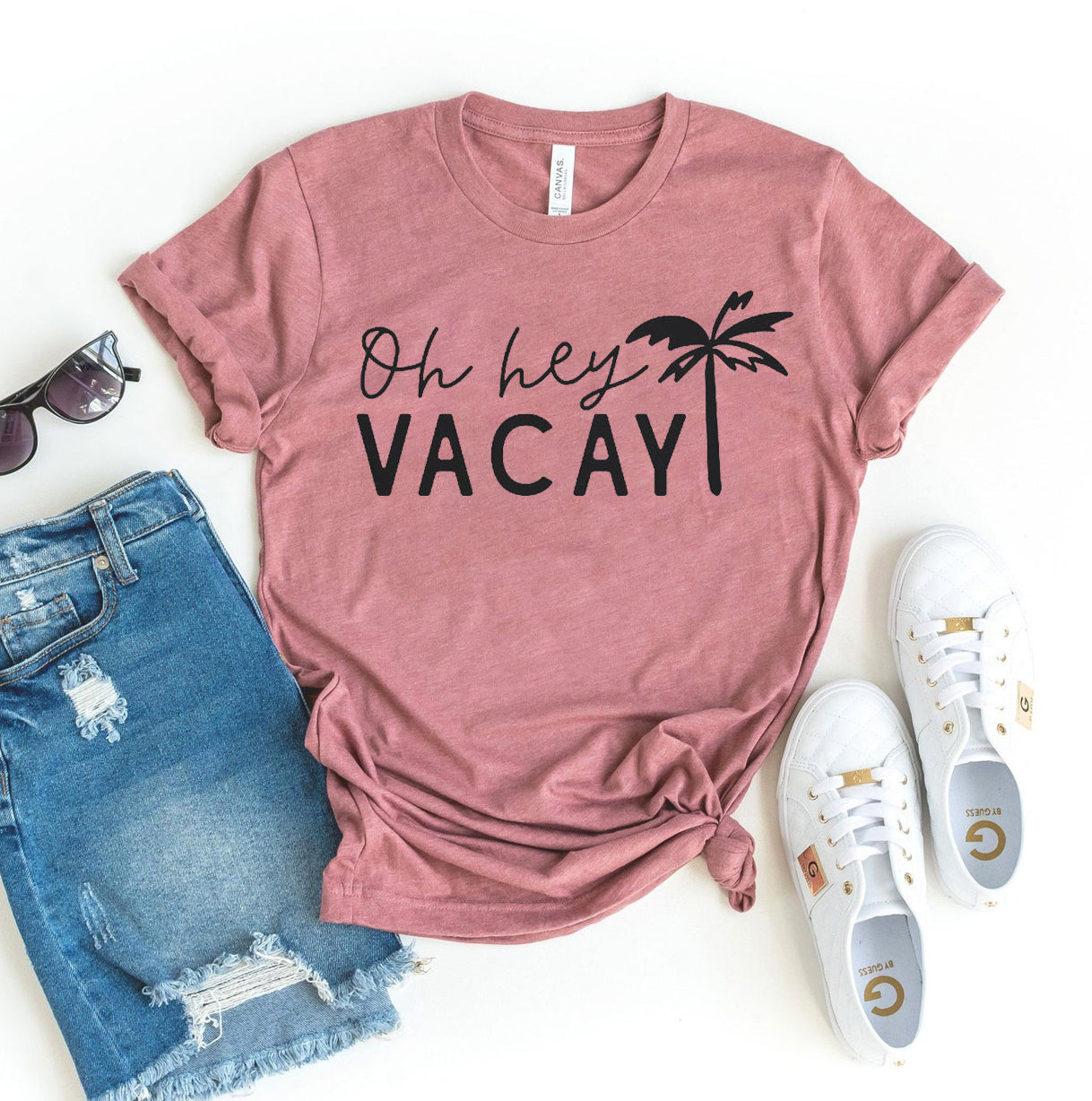 Oh Hey Vacay T-Shirt - Women’s Fashion - Women’s Clothing - Tops & Tees - T-Shirts