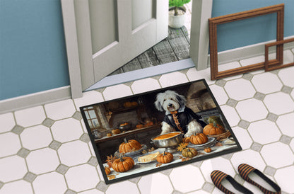 Old English Sheepdog Fall Kitchen Pumpkins Doormat - One Color / One Size - Home & Garden - Home Textile - Carpets &