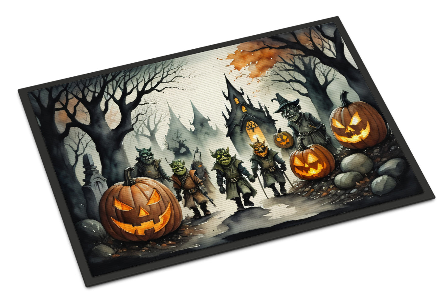 Orcs Spooky Halloween Doormat - One Color / One Size - Home & Garden - Home Textile - Carpets & Rugs