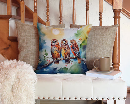 Owls Throw Pillow - One Color / One Size - Home & Garden - Home Textile - Pillows