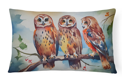 Owls Throw Pillow - One Color / One Size - Home & Garden - Home Textile - Pillows