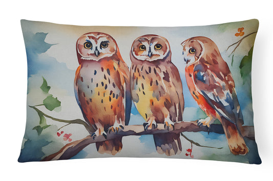 Owls Throw Pillow - One Color / One Size - Home & Garden - Home Textile - Pillows