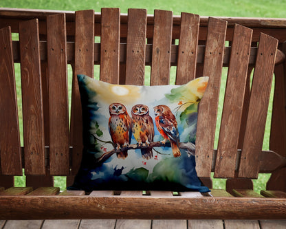 Owls Throw Pillow - One Color / One Size - Home & Garden - Home Textile - Pillows