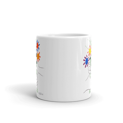 Pablo Picasso Bouquet of Peace 1958 Artwork Mug - Home & Garden - Kitchen Dining & Bar - Coffeeware