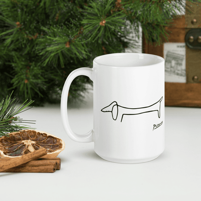 Pablo Picasso Dachshund Dog (Lump) Artwork Mug - Home & Garden - Kitchen Dining & Bar - Coffeeware