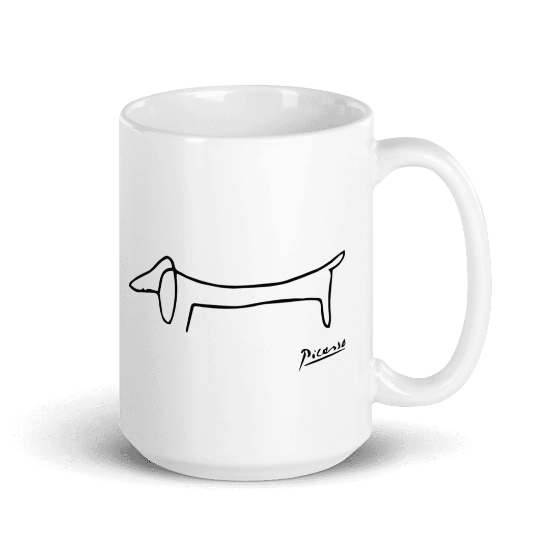 Pablo Picasso Dachshund Dog (Lump) Artwork Mug - Home & Garden - Kitchen Dining & Bar - Coffeeware