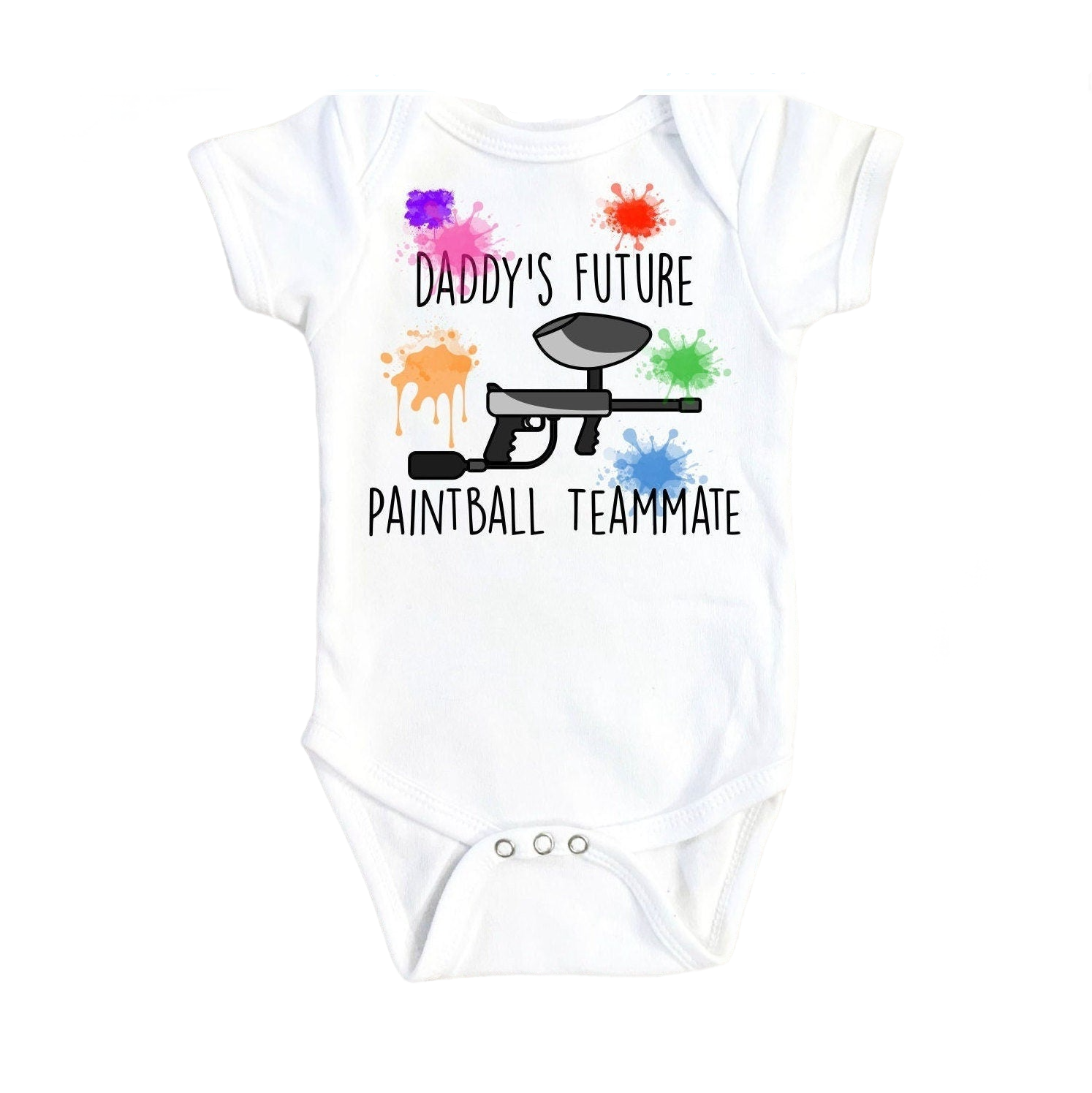 Paintball Daddy - Baby Boy Girl Clothes Infant Bodysuit Funny Cute Newborn - Kids & Babies - Mother & Kids - Boys’ Baby