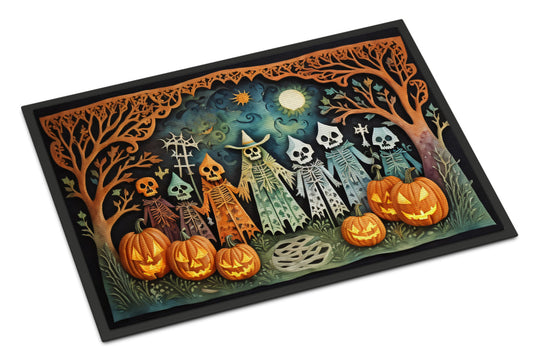 Papel Picado Skeletons Spooky Halloween Doormat - One Color / One Size - Home & Garden - Home Textile - Carpets & Rugs