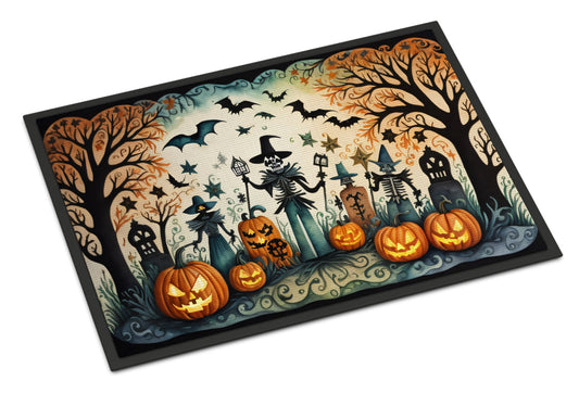 Papel Picado Skeletons Spooky Halloween Doormat - One Color / One Size - Home & Garden - Home Textile - Carpets & Rugs
