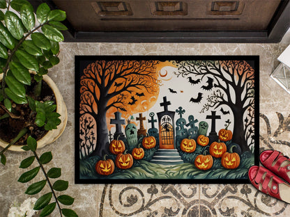 Papel Picado Skeletons Spooky Halloween Doormat - One Color / One Size - Home & Garden - Home Textile - Carpets & Rugs