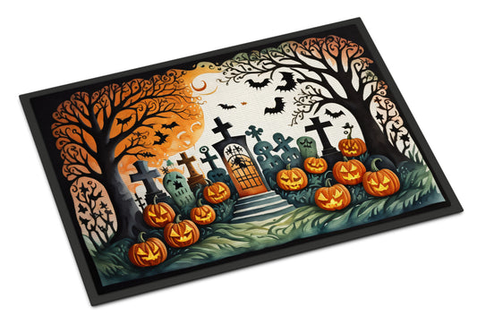 Papel Picado Skeletons Spooky Halloween Doormat - One Color / One Size - Home & Garden - Home Textile - Carpets & Rugs