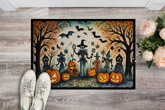 Papel Picado Skeletons Spooky Halloween Doormat - One Color / One Size - Home & Garden - Home Textile - Carpets & Rugs