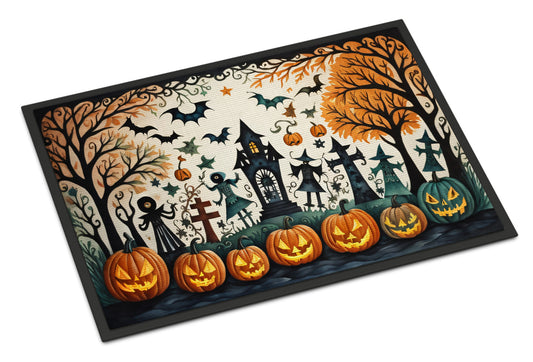 Papel Picado Skeletons Spooky Halloween Doormat - One Color / One Size - Home & Garden - Home Textile - Carpets & Rugs