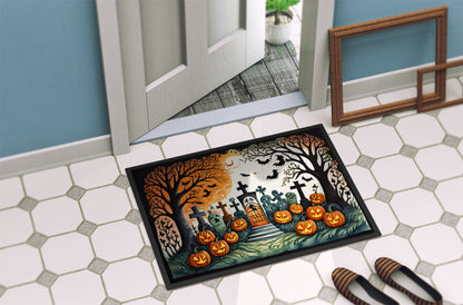 Papel Picado Skeletons Spooky Halloween Doormat - One Color / One Size - Home & Garden - Home Textile - Carpets & Rugs