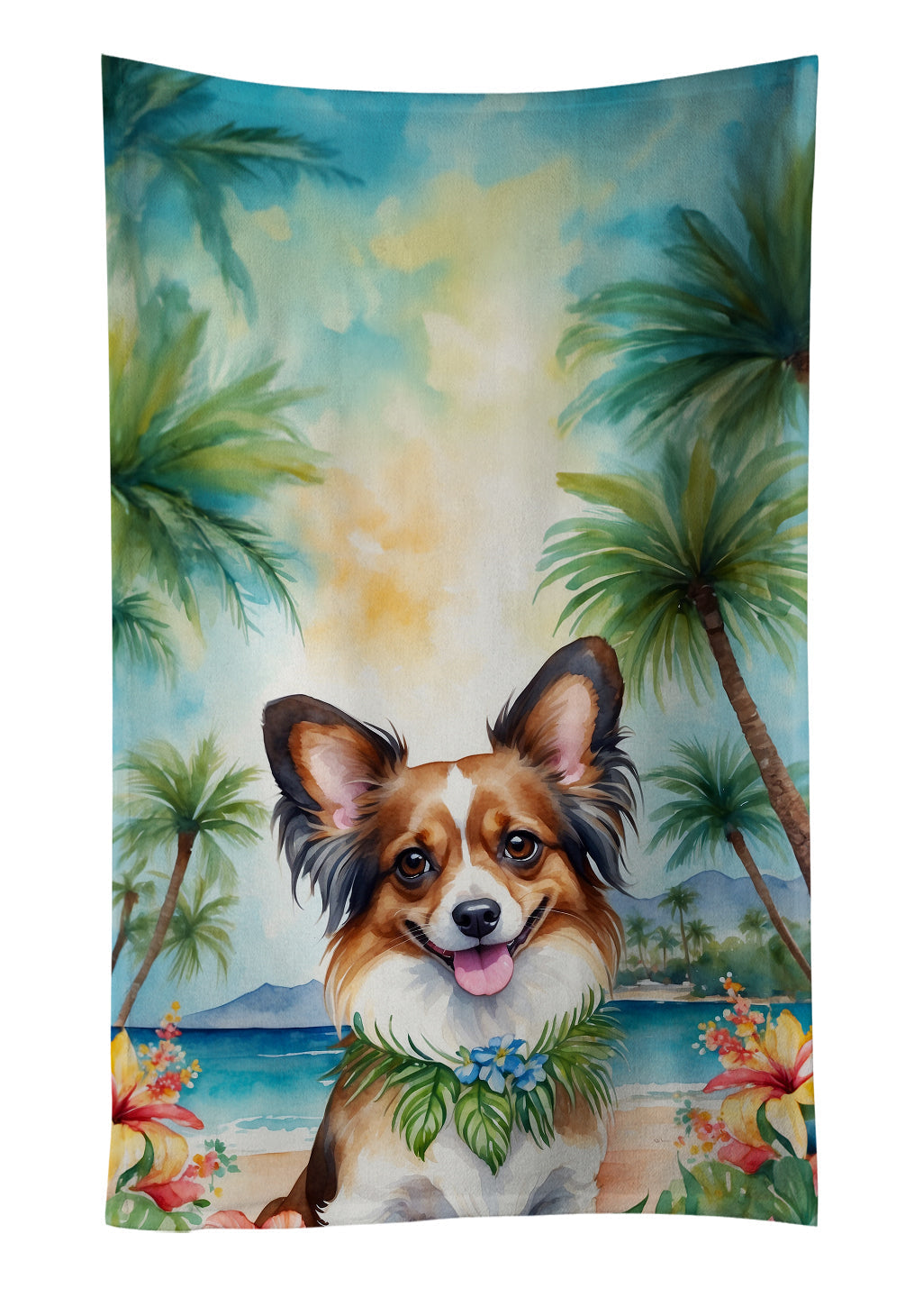Papillon Luau Kitchen Towel - One Color / One Size - Home & Garden - Home Textile - Towels
