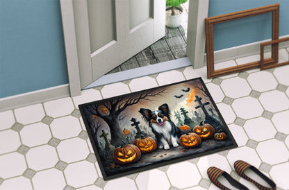 Papillon Spooky Halloween Doormat - One Color / One Size - Home & Garden - Home Textile - Carpets & Rugs