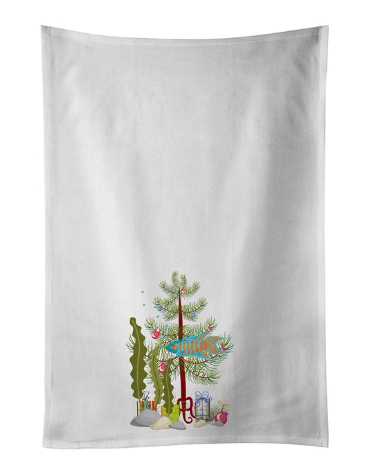 Paradise Fish Merry Christmas Kitchen Towel Set of 2 - One Color / One Size - Home & Garden - Home Textile - Towels