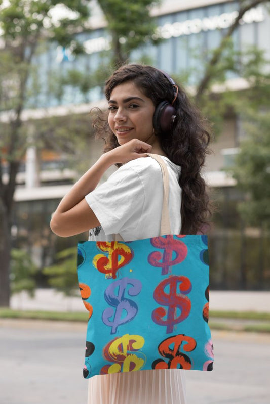 $ Pattern Tote Bag - One Color / One Size - Bags & Luggage - Women’s Bags - Crossbody Bags