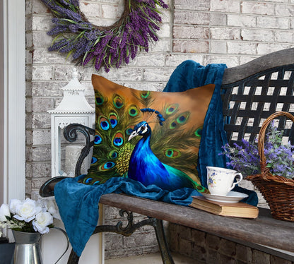 Peacock Throw Pillow - One Color / One Size - Home & Garden - Home Textile - Pillows