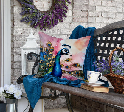 Peacock Throw Pillow - One Color / One Size - Home & Garden - Home Textile - Pillows
