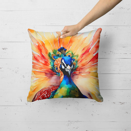 Peacock Throw Pillow - One Color / One Size - Home & Garden - Home Textile - Pillows