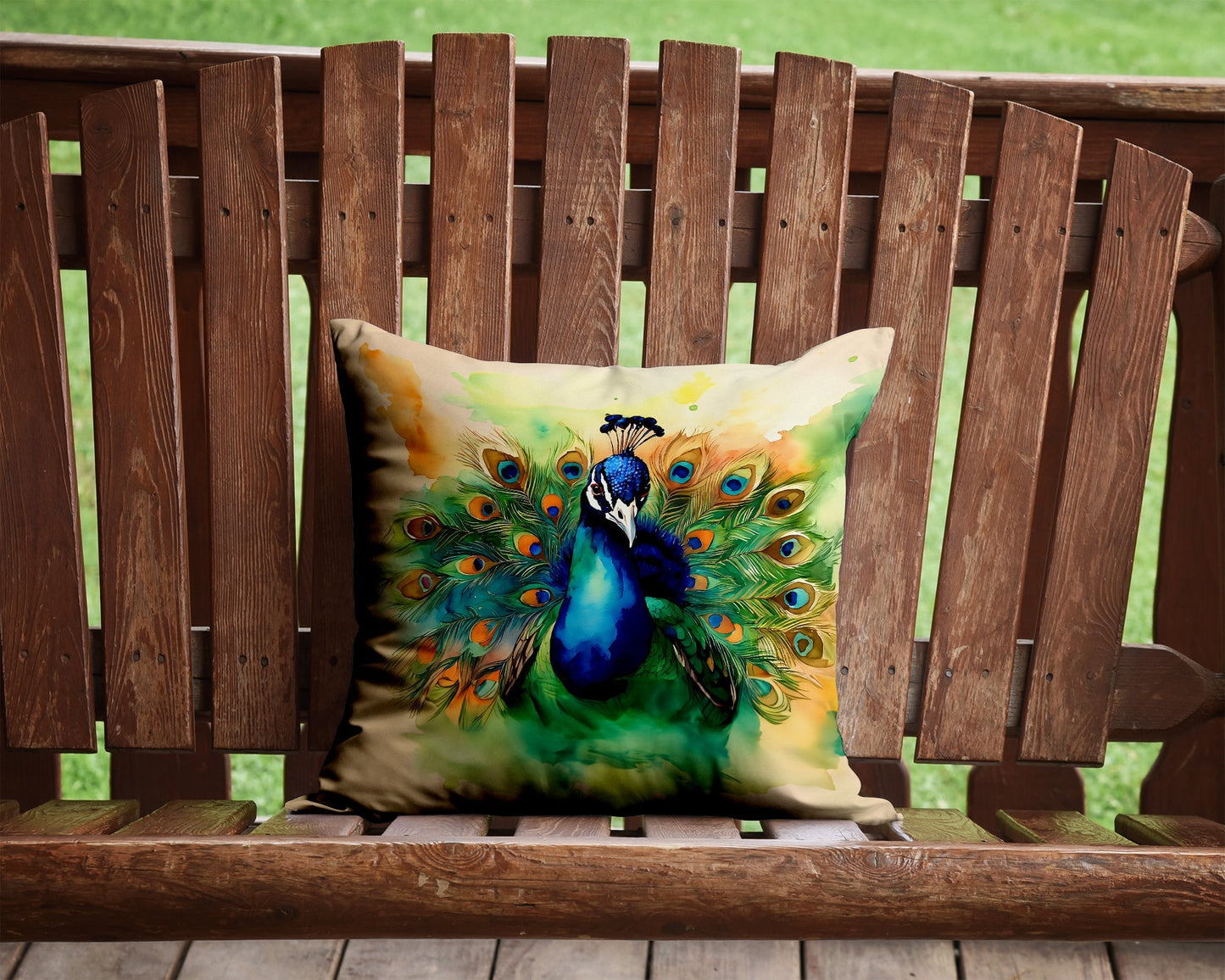 Peacock Throw Pillow - One Color / One Size - Home & Garden - Home Textile - Pillows
