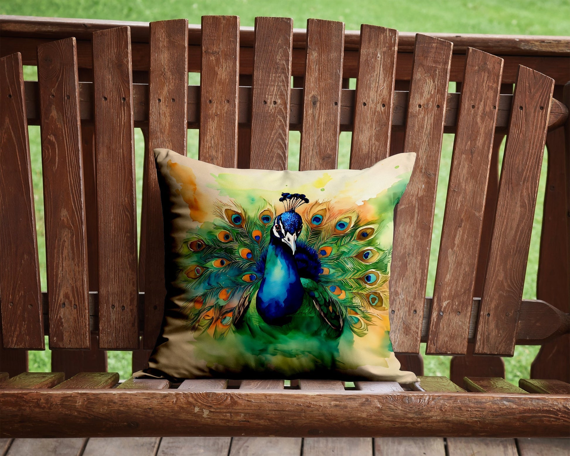 Peacock Throw Pillow - One Color / One Size - Home & Garden - Home Textile - Pillows