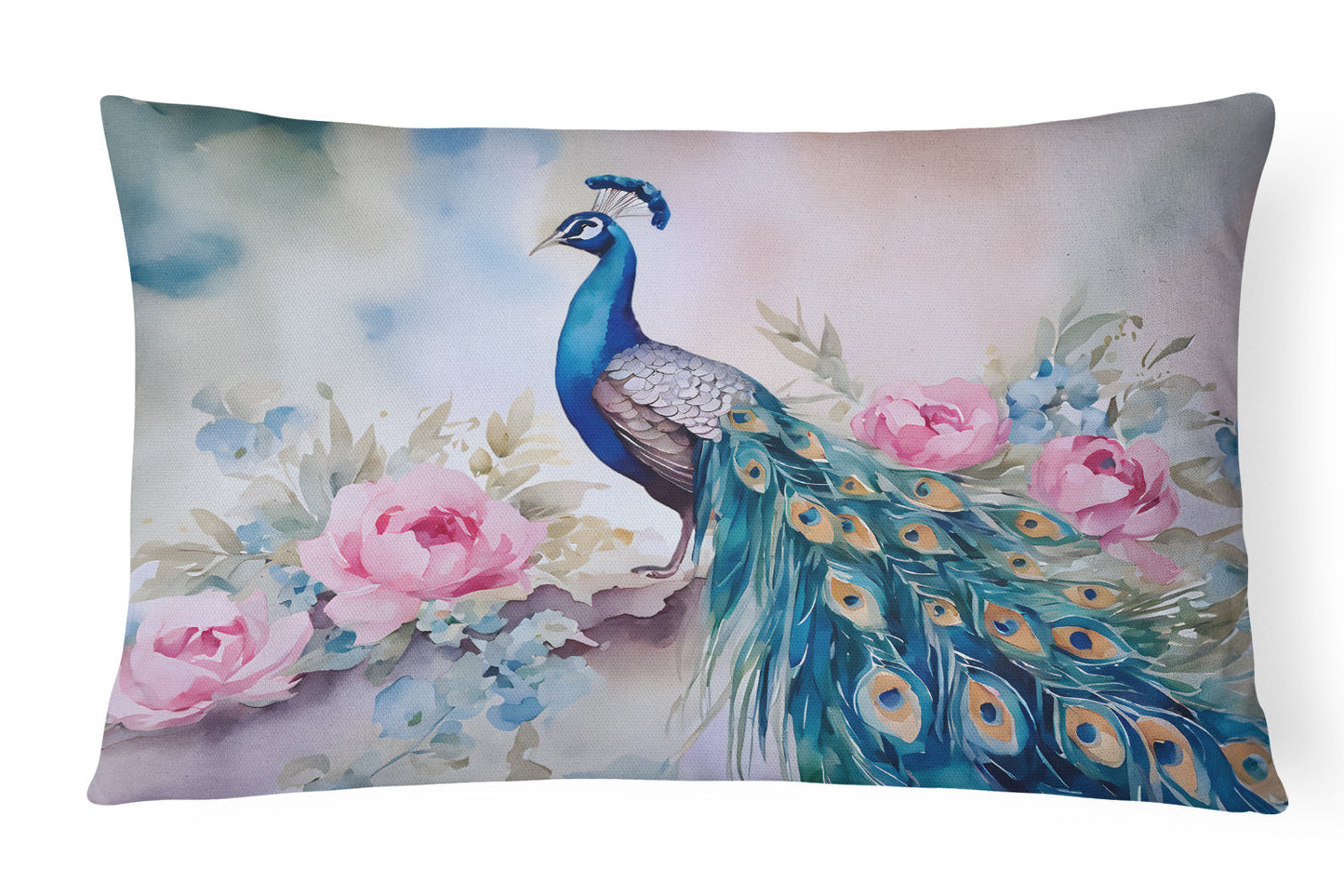 Peacock Throw Pillow - One Color / One Size - Home & Garden - Home Textile - Pillows