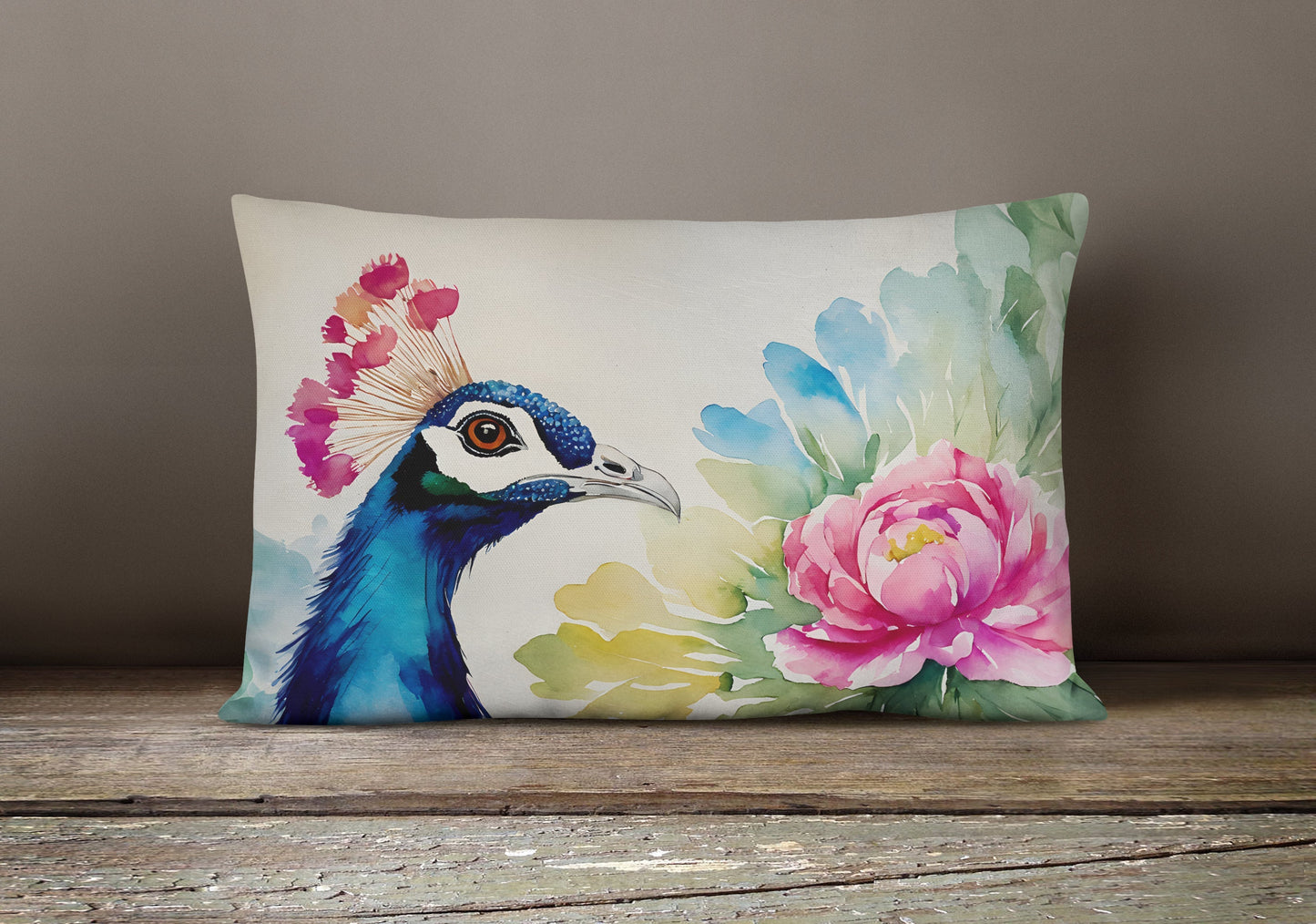 Peacock Throw Pillow - One Color / One Size - Home & Garden - Home Textile - Pillows