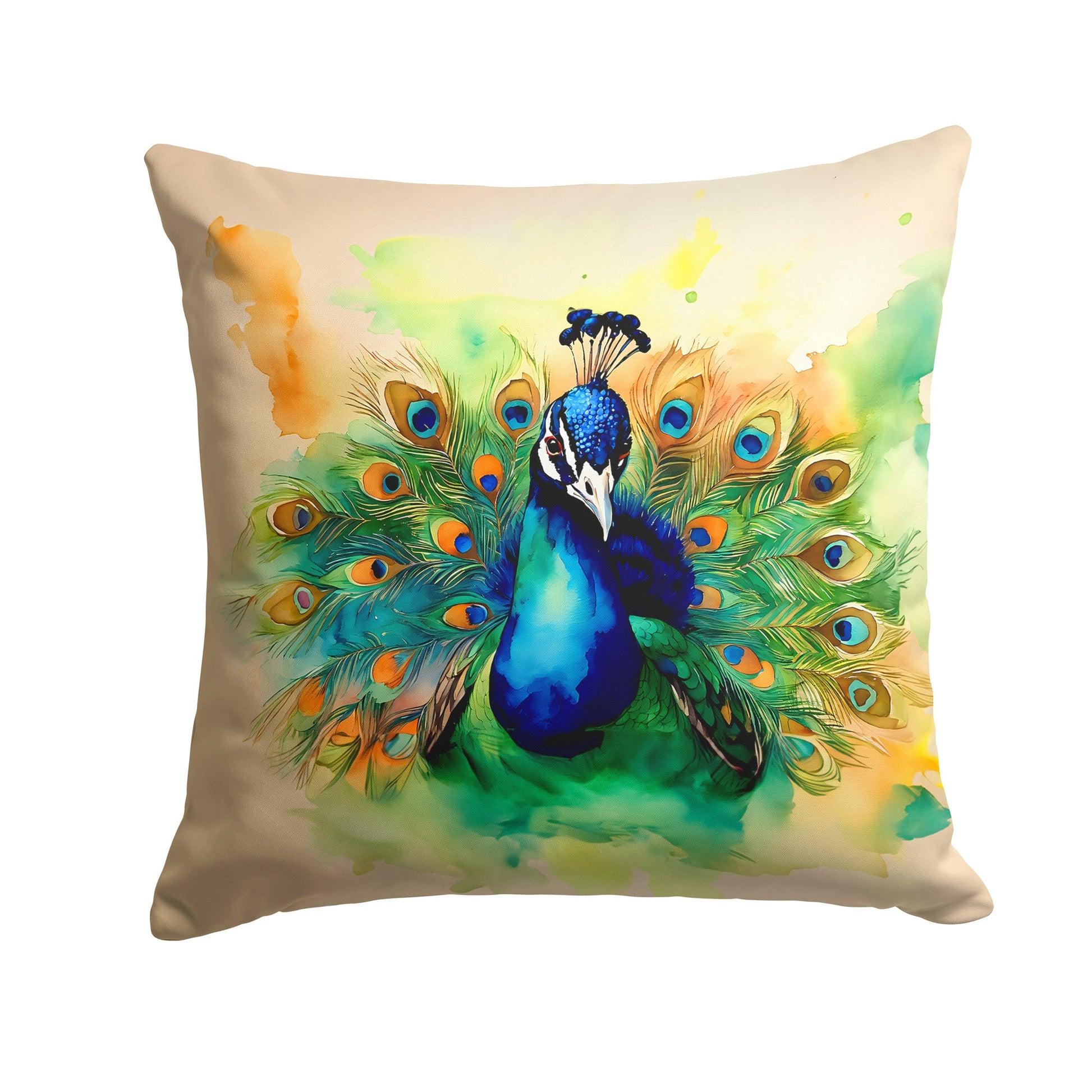 Peacock Throw Pillow - One Color / One Size - Home & Garden - Home Textile - Pillows