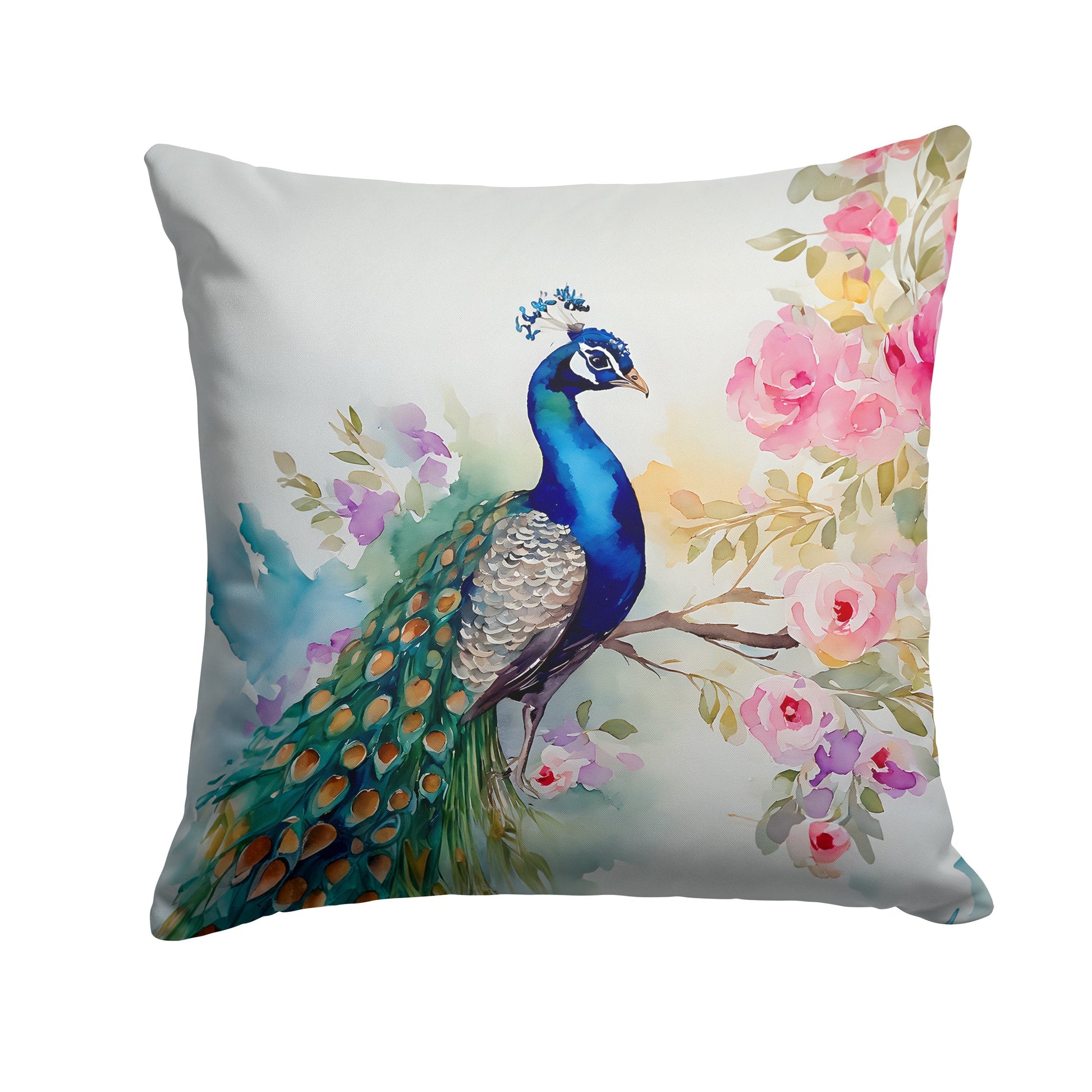 Peacock Throw Pillow - One Color / One Size - Home & Garden - Home Textile - Pillows