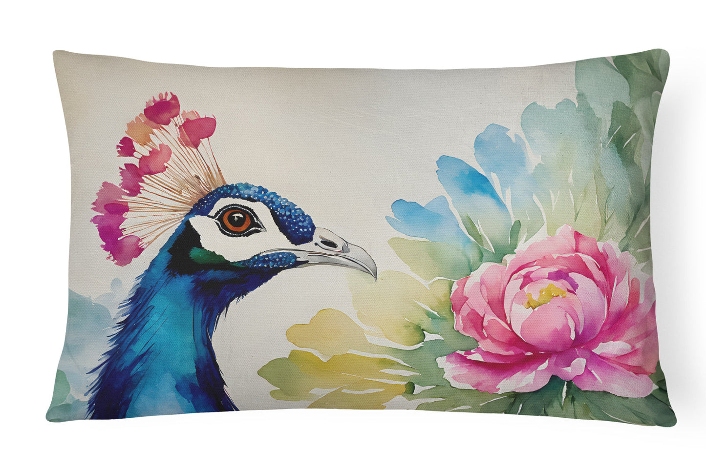 Peacock Throw Pillow - One Color / One Size - Home & Garden - Home Textile - Pillows