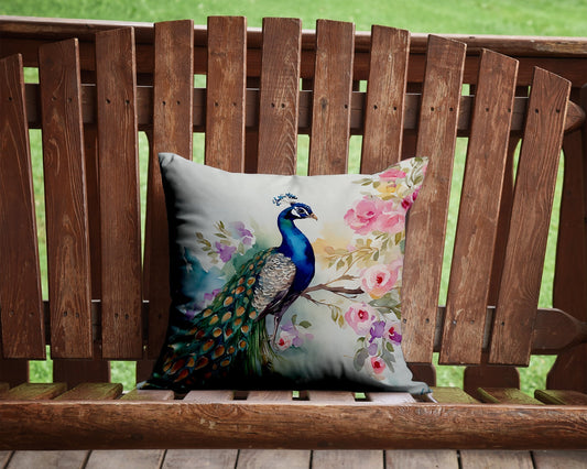 Peacock Throw Pillow - One Color / One Size - Home & Garden - Home Textile - Pillows