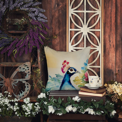 Peacock Throw Pillow - One Color / One Size - Home & Garden - Home Textile - Pillows