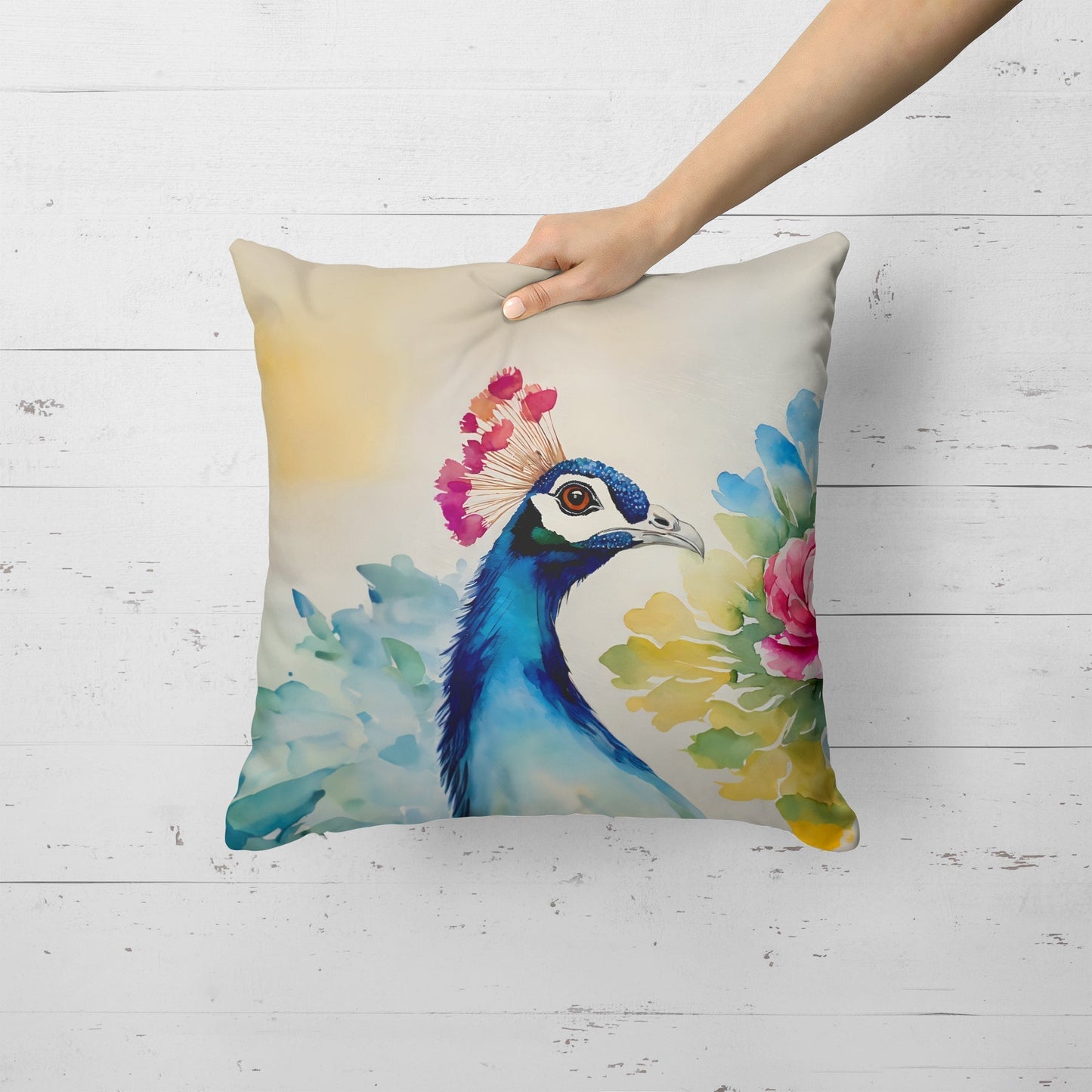 Peacock Throw Pillow - One Color / One Size - Home & Garden - Home Textile - Pillows